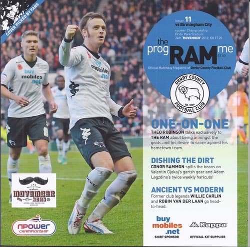 Derby County FC v Birmingham City FC